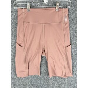 Lululemon x Barry's Shorts Womens Size 6 Stronger As One Hi-Rise Red Dust